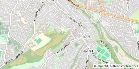 Map of Chatham, Kent