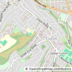 Map of Chatham, Kent
