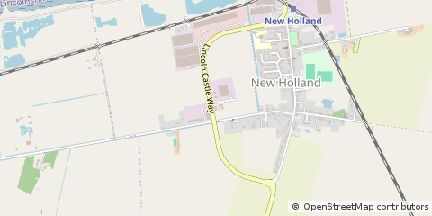 Map of Barrow-Upon-Humber, North Lincolnshire