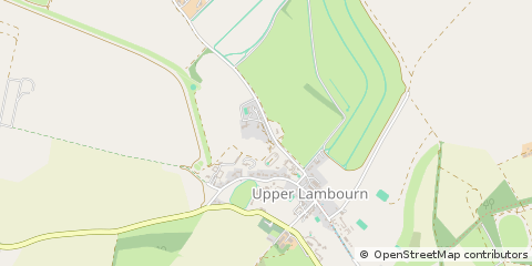 Map of Hungerford, Berkshire