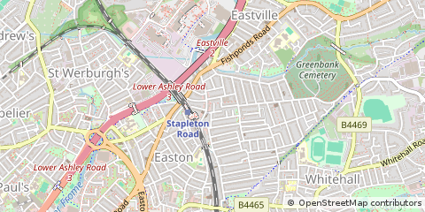 Map of Bristol