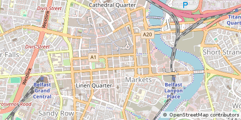 Map of Belfast