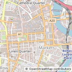 Map of Belfast