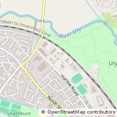 Map of Inverurie