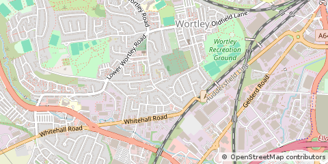 Map of Leeds