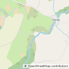Map of Carmarthen, Dyfed
