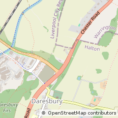 Map of Warrington
