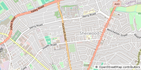 Map of Nottingham