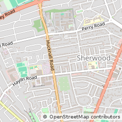 Map of Nottingham