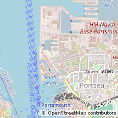 Map of Portsmouth, Hampshire