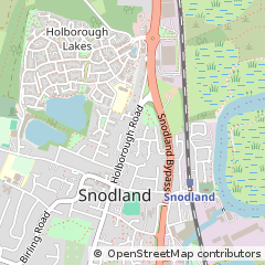 Map of Snodland, Kent