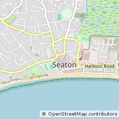 Map of Seaton, Devon