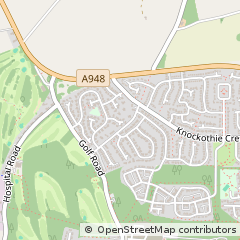 Map of Ellon, Aberdeenshire