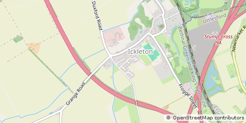 Map of Saffron Walden, Essex