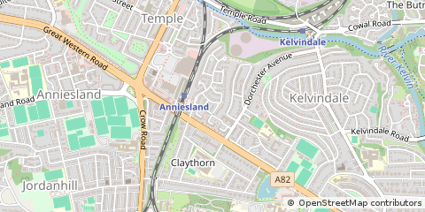Map of Glasgow