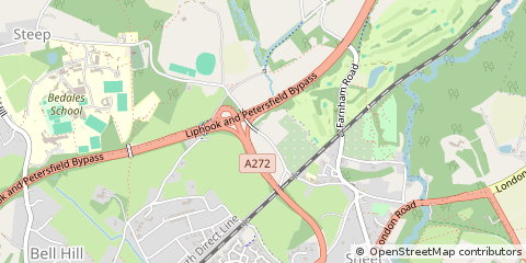 Map of Sheet, Hampshire