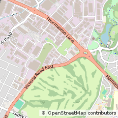 Map of Hamilton, Leicester