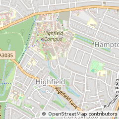 Map of Southampton