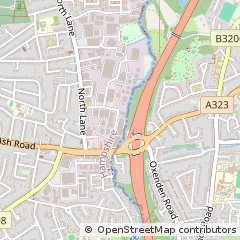 Map of Aldershot, Hampshire