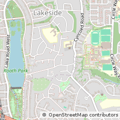 Map of Cardiff