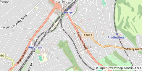 Map of Purley