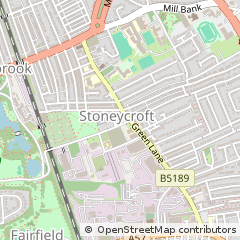 Map of Liverpool, Merseyside