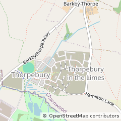 Map of Leicester, Leicestershire
