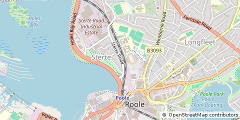 Map of Poole