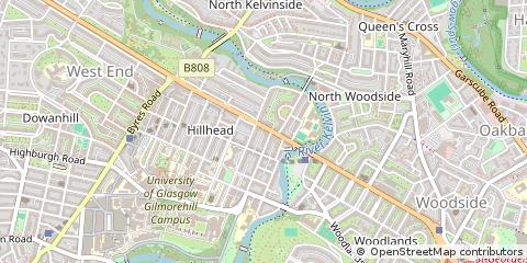 Map of Glasgow