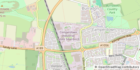 Map of Newcastle Upon Tyne