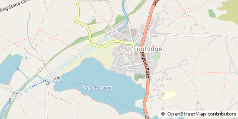 Map of Colne