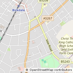 Map of Southport