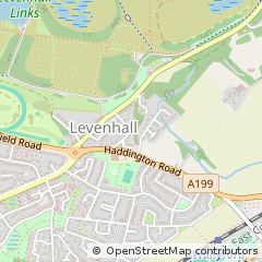 Map of Musselburgh, East Lothian