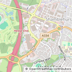 Map of Southampton, Hampshire