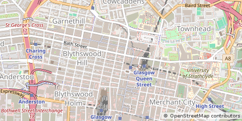 Map of Glasgow
