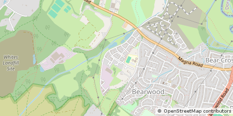 Map of Bournemouth, Dorset