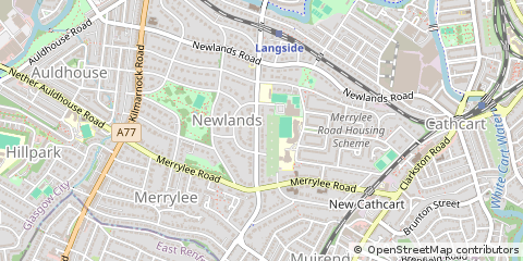 Map of Glasgow