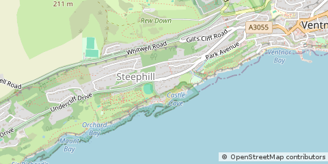 Map of Ventnor