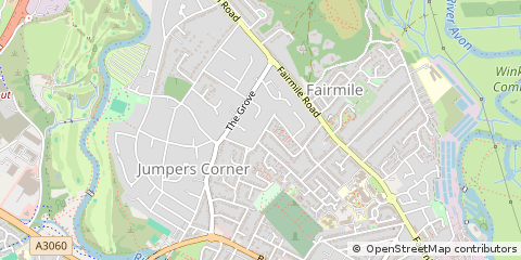 Map of Christchurch