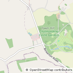 Map of Malpas, Cheshire