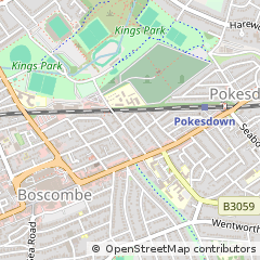 Map of Bournemouth