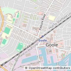 Map of Goole, East Yorkshire