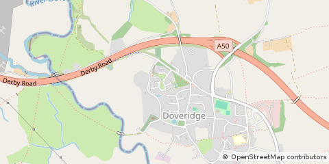 Map of Ashbourne