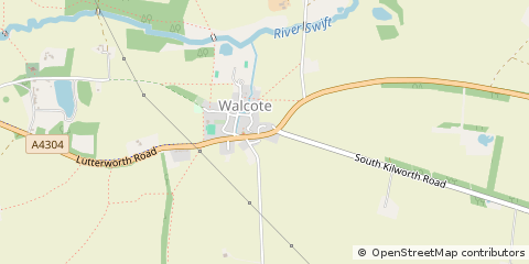 Map of Lutterworth