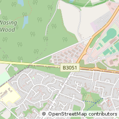 Map of Aldermaston, Berkshire