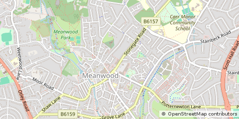 Map of Leeds