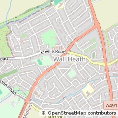 Map of Kingswinford, West Midlands
