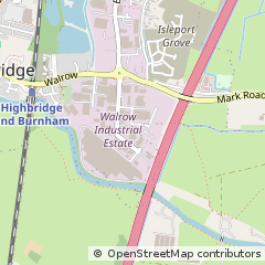 Map of Highbridge, Cheshire