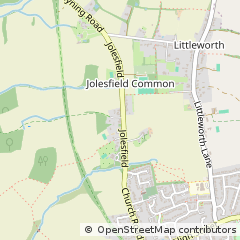 Map of Horsham, West Sussex