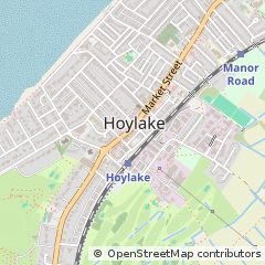 Map of Wirral, Merseyside